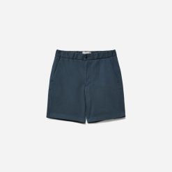 Alternative view of The Pull-On Performance Chino Short | Kingfisher Blue
