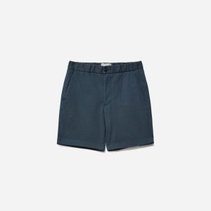 Alternative view of The Pull-On Performance Chino Short | Kingfisher Blue