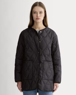 The Quilted Liner | Black