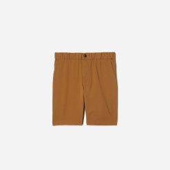 Alternative view of The Pull-On Performance Chino Short | Tawny Brown