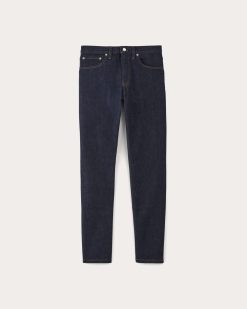 Alternative view of The Organic Taper Jean | Pure Blue