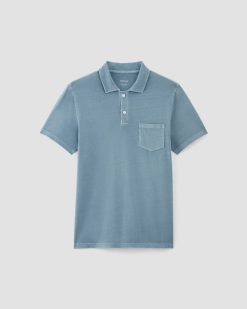 Alternative view of The Essential Organic Garment-Dyed Polo | Spring Lake