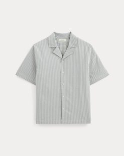 Alternative view of The Seersucker Resort Shirt | Dutch Blue / Natural