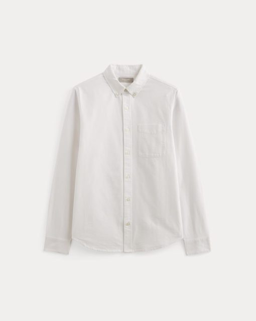 Alternative view of The Classic Oxford Shirt | White | Tall