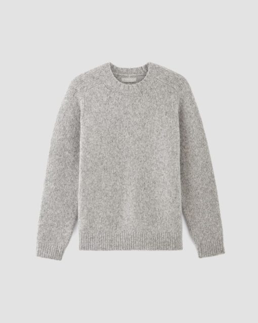Alternative view of The Cloud Crewneck Sweater |  Heathered Grey