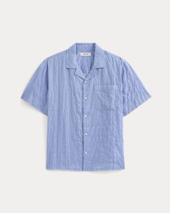 Alternative view of Textured Voile Resort Shirt | Open Air Plaid