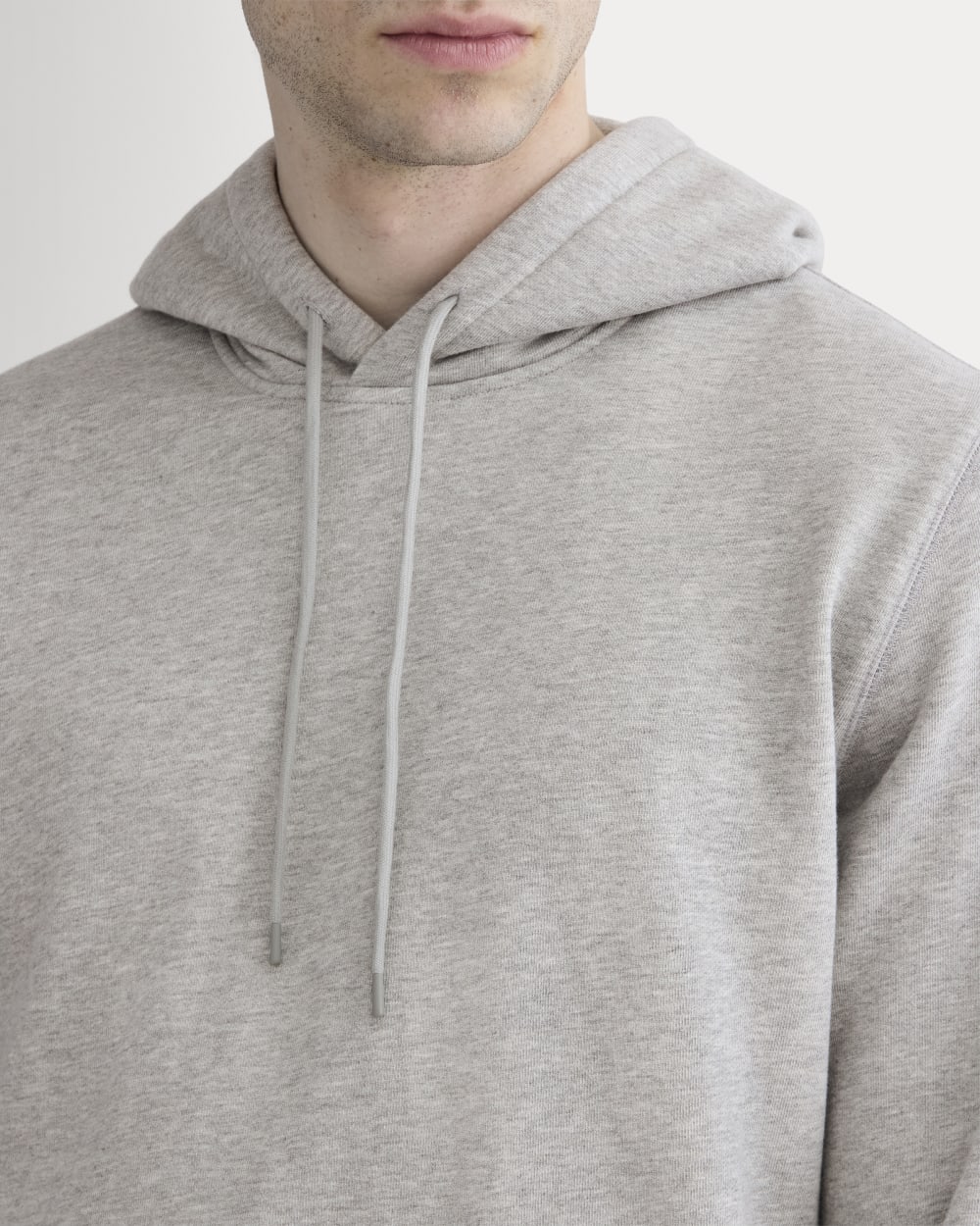 The Off-Duty Terry Hoodie | Heathered Grey - Image 4