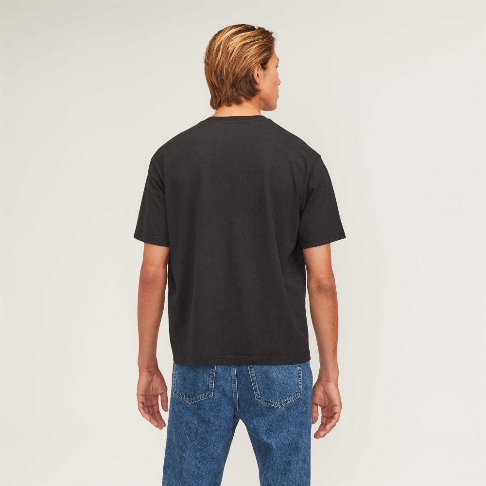 The Premium-Weight Relaxed Crew | Uniform | Black - Image 3