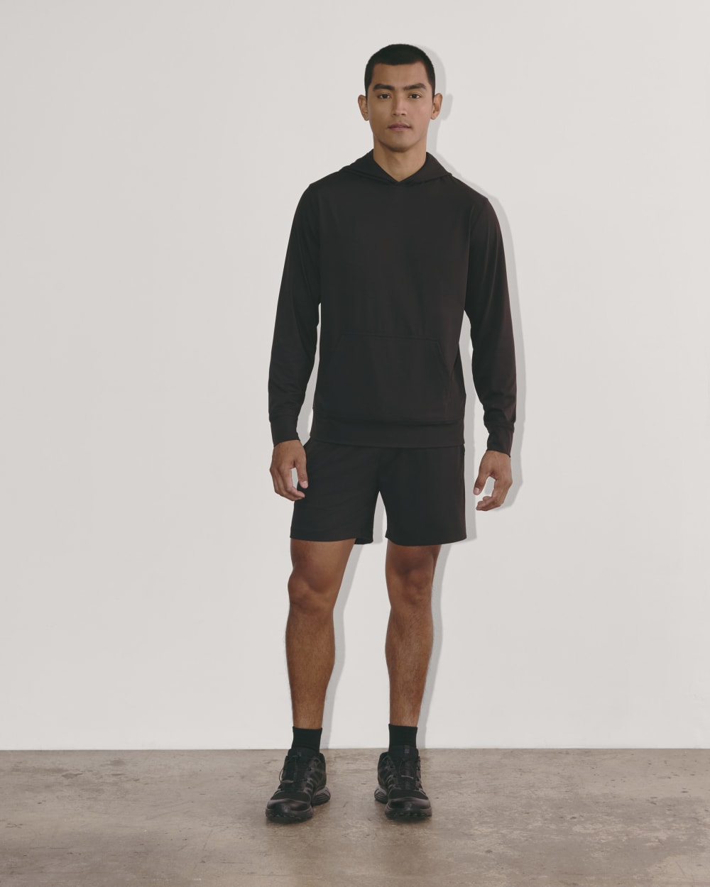 The Off-Duty Tech Hoodie | Black - Image 3