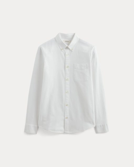 Alternative view of The Slim Oxford Shirt | White | Standard