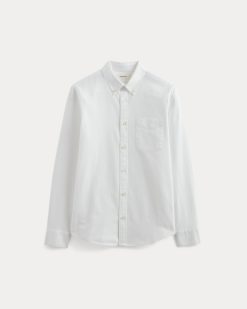 Alternative view of The Slim Oxford Shirt | White | Tall