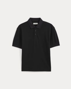 Alternative view of Classic Piqué Polo | Black
