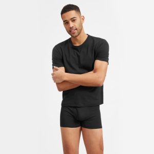 Alternative view of The Supima® Boxer Brief | Uniform | Black