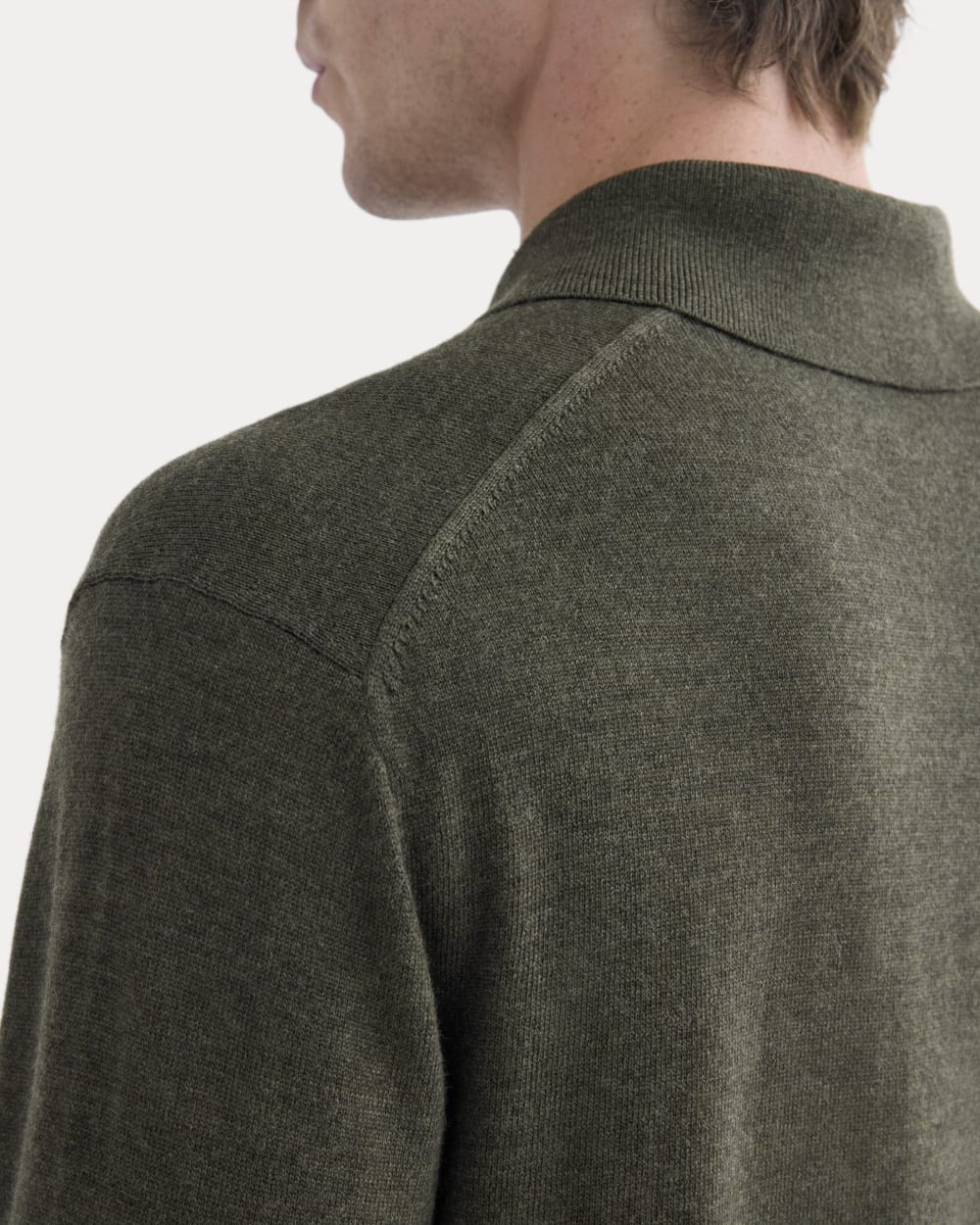 Ultrasoft Button-Down Sweater | Heather Beech - Image 4