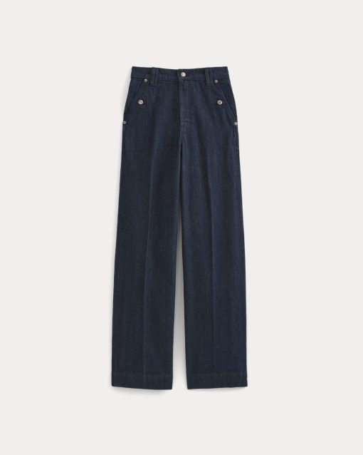 Alternative view of Lightweight Mariner Jean | Tungsten Rinse