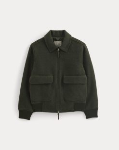 Alternative view of ReWool Flight Jacket | Heather Beech