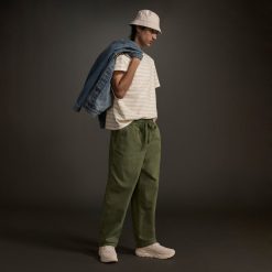 Alternative view of The Premium-Weight Crew | Uniform | Canvas Tan / Biscotti