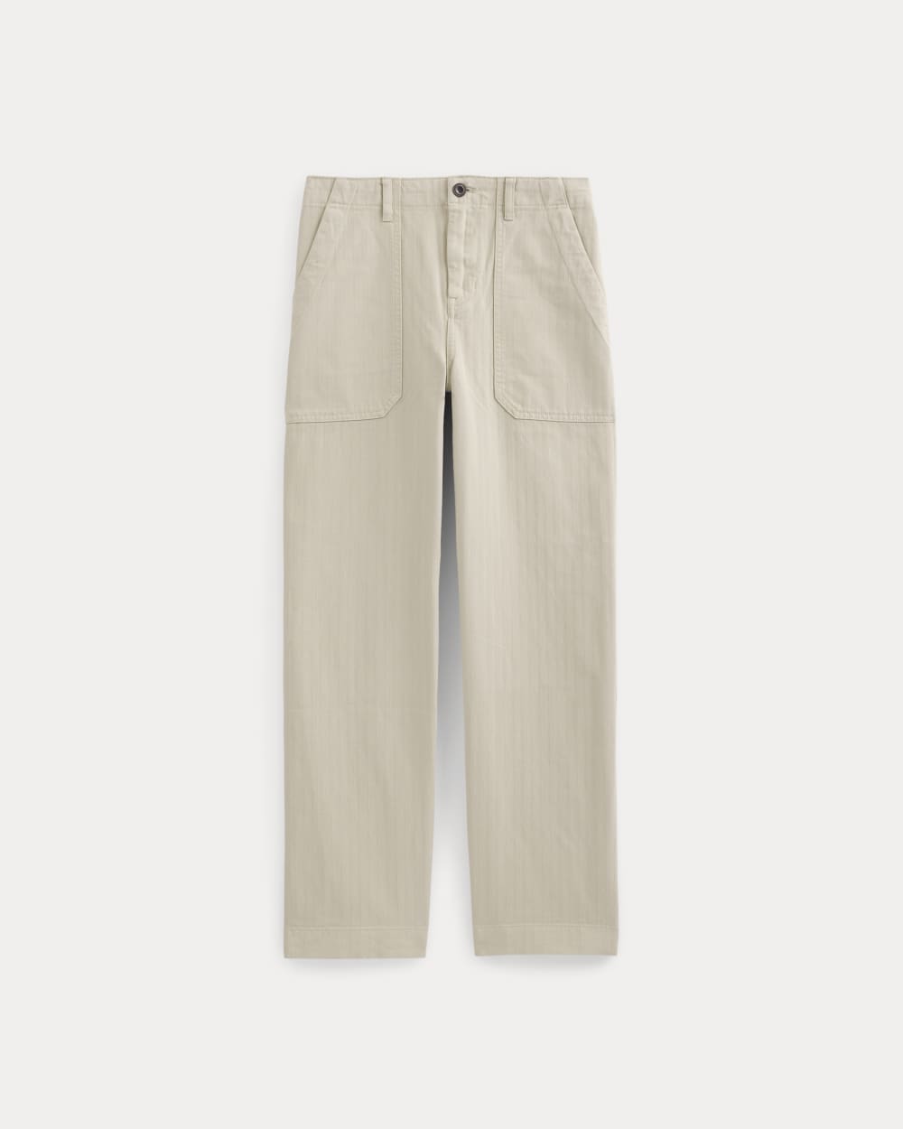 Relaxed Herringbone Fatigue Pants | Peyote - Image 2