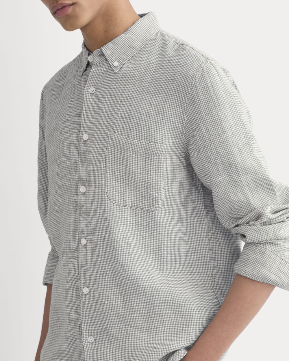 The Classic Shirt in Linen | Peyote - Image 4