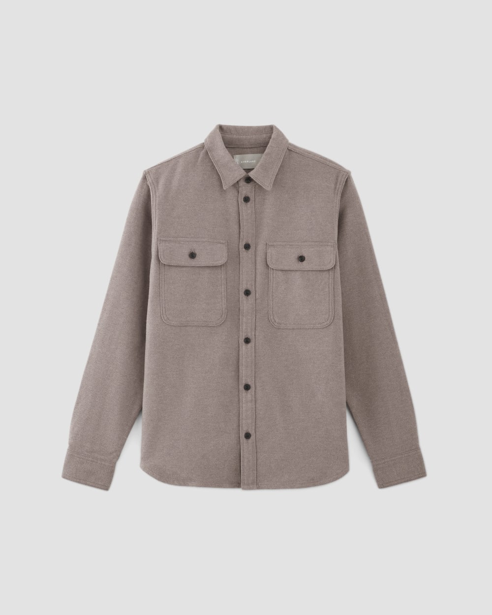 The Heavyweight Overshirt | Uniform | Heathered Brown - Image 2