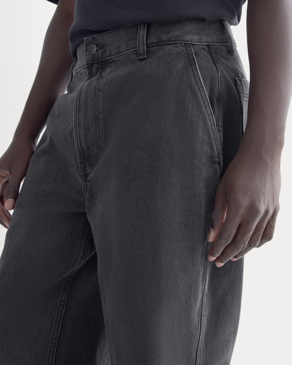 Baggy Rigid Jean | Washed Black | 32 - Image 4