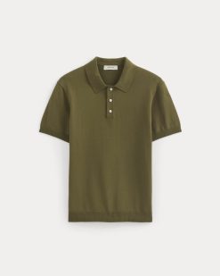 Alternative view of No-Sweat Polo | Olive