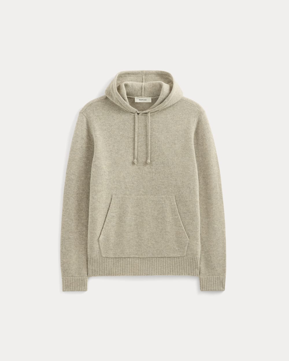 The Felted Merino Hoodie | Heather Gravel - Image 2