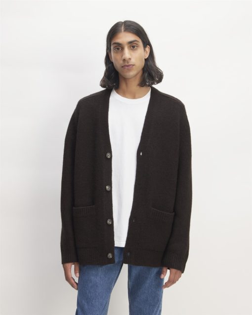 The Cloud Relaxed Cardigan | Black