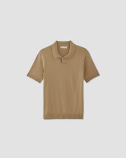 Alternative view of The No-Sweat Polo | Tiger's Eye