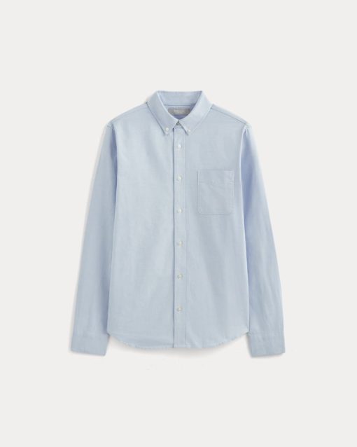 Alternative view of The Classic Oxford Shirt | Light Blue | Tall