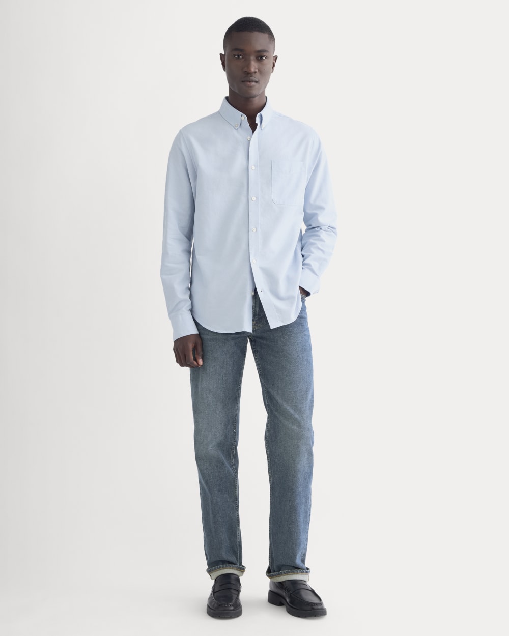 The Classic Oxford Shirt | Light Blue | Tall - Image 3