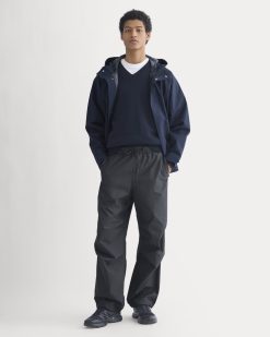 Baggy Parachute Pant | Washed Black