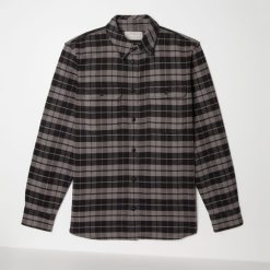 Alternative view of The Heavyweight Overshirt | Uniform | Pewter Plaid