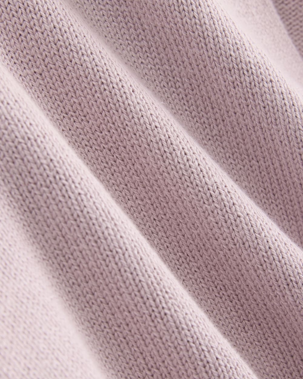 Cropped Cardigan in Everyday Cotton | Burnished Lilac - Image 6