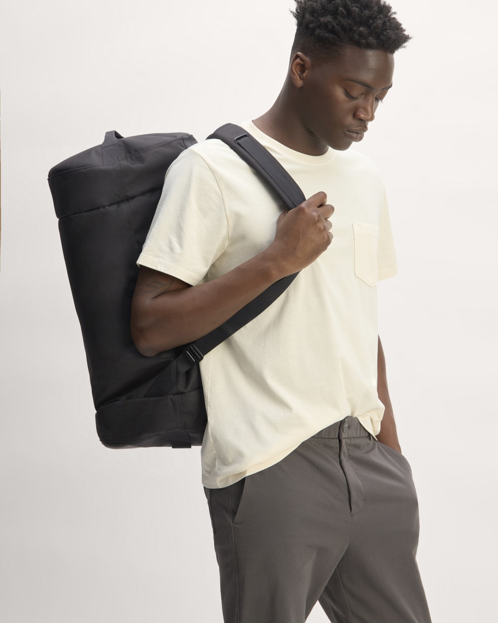 The ReNew Transit 4-Way Duffle | Black - Image 2