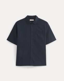 Alternative view of Lightweight Short-Sleeve Oxford | Navy