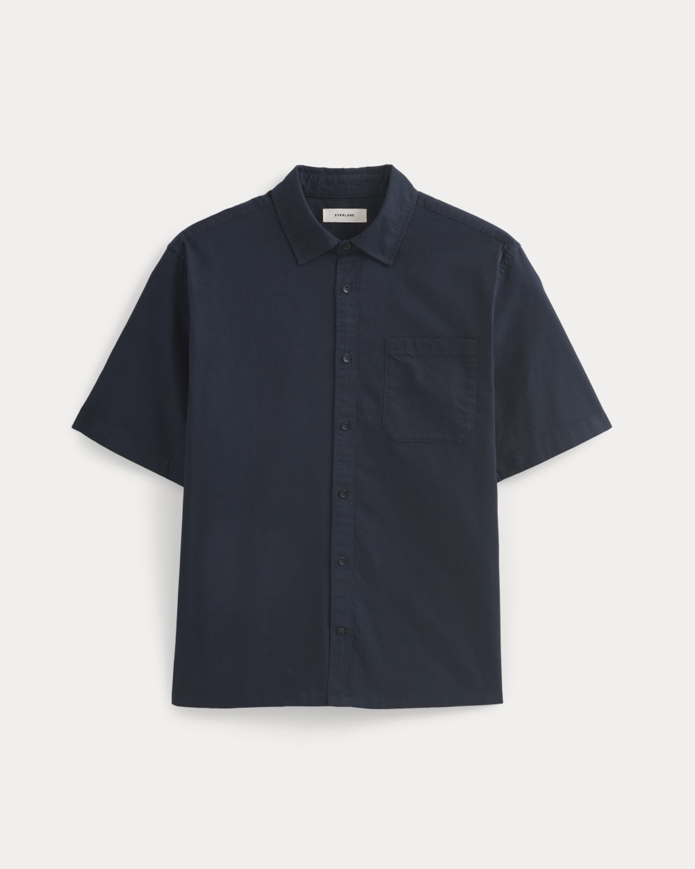 Lightweight Short-Sleeve Oxford | Navy - Image 2